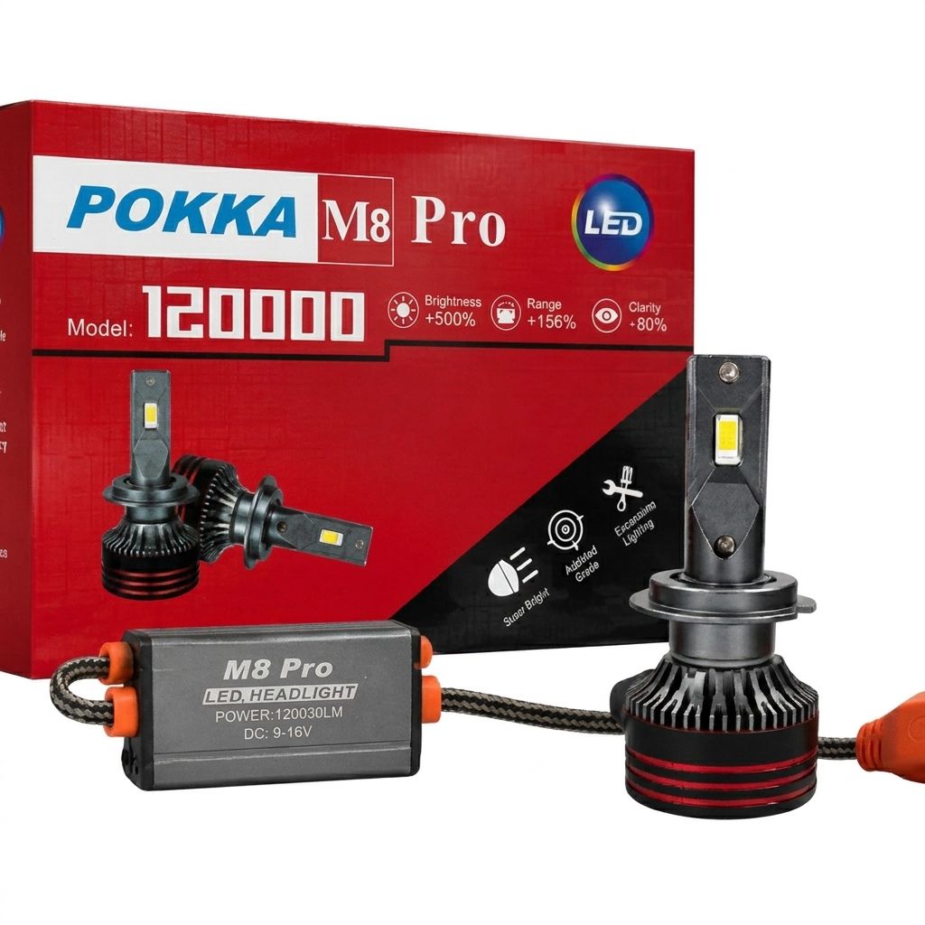 هدلایت برند pokka m8pro- پرداخت 4 قسط