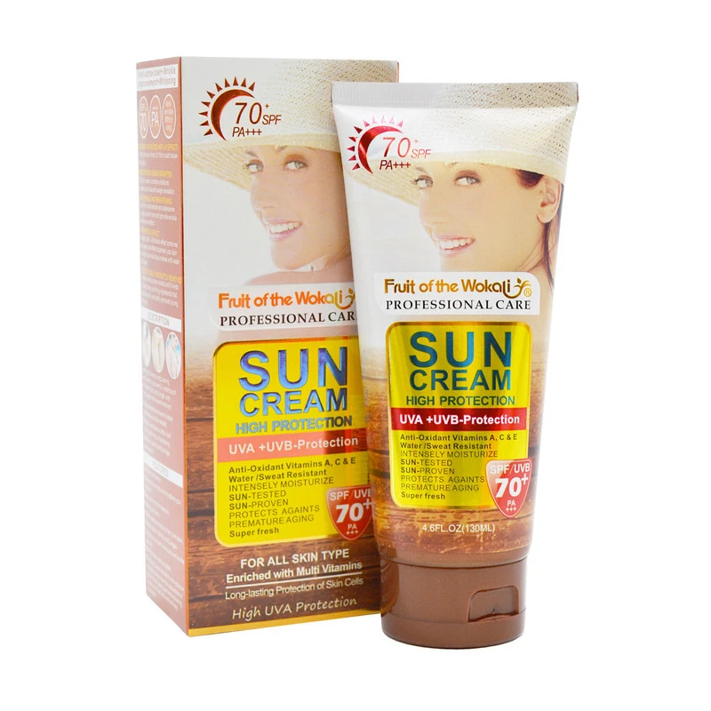 کرم ضد آفتاب بدون رنگ وکالی SPF 70 مدل Kp125 ‌ حجم 130 میلی لیتر